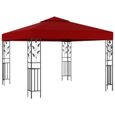 🍞6956Magnifique excellent - Tente pavillon Robuste Tonnelle de Jardin Barnum Chapiteau - Belvédère de jardin Tente de Réception 3x3-0