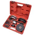 vidaXL Kit d'outils de roulement de moyeu de roue 16 pcs 62 mm VAG-0