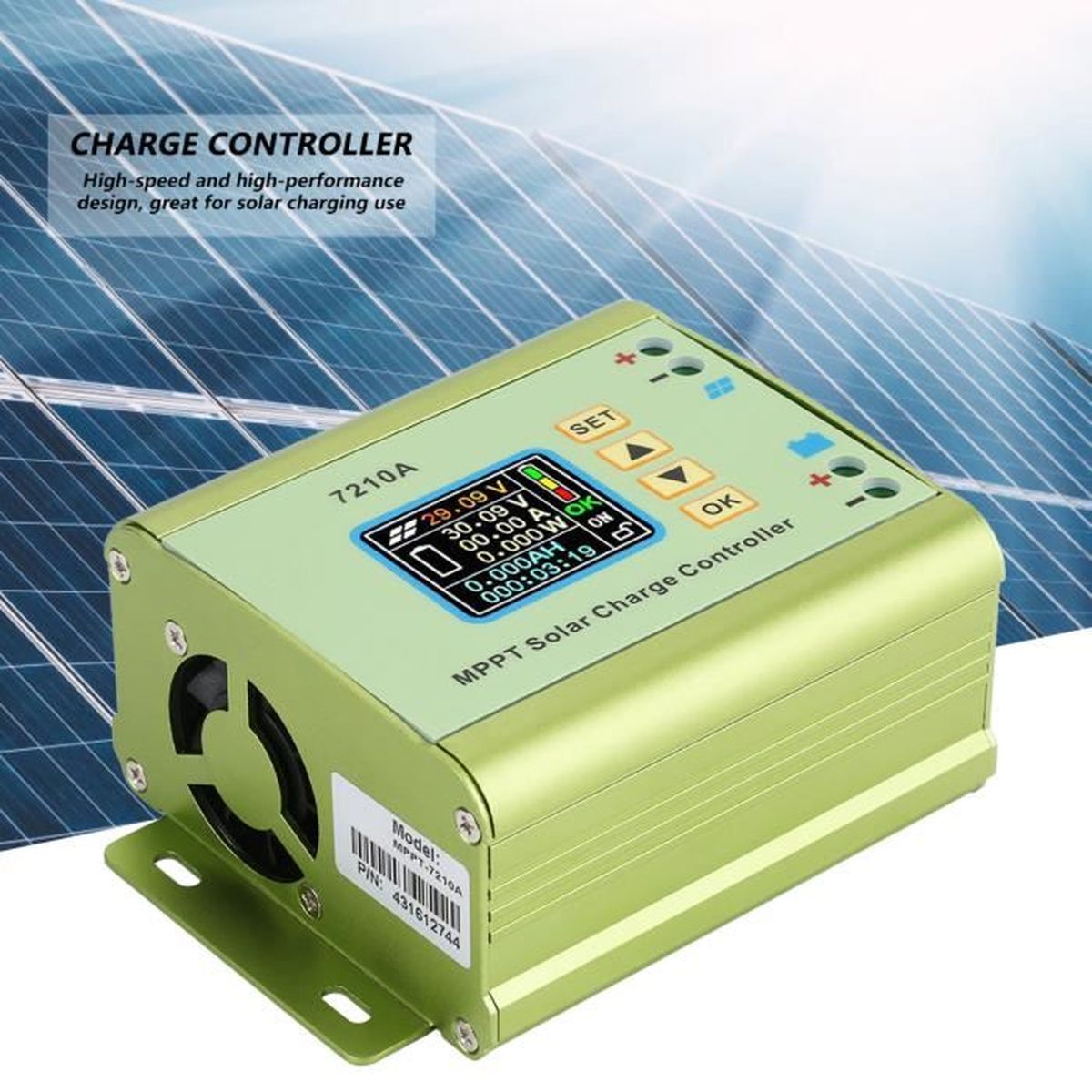 Régulateur solaire PWM DUO 20A LCD&USB - 12/24V - Victron Energy