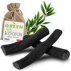 Binchotan de Kishu - GREEN KOALAS - Purificateur d'eau naturel - 30g x 3