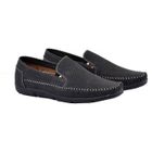 Mocassins Homme Cuir Premium - Ozabi Microperforé - Confortable et élégant - 1982 Noir