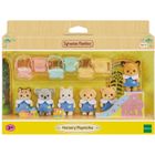 Les copains de la crèche - SYLVANIAN FAMILIES - 5672 - Coffret 6 figurines bébés avec accessoires