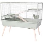 Cage rongeur surélevée - Zolux - Néolife - 2 étages pour lapin - 99 x 54 x 92 cm - Vert