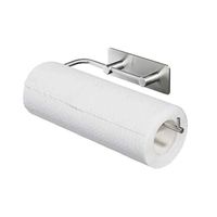Porte Rouleau Papier - Dérouleur Support pour Sopalin Papier Essuie-Tout - sans percage sur Mur Support de Papier en Acier Inoxyda