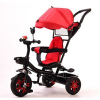 Tricycle Evolutif - De 1 à 5 ans - Rouge - Bébé mixte - Feber