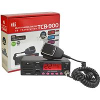 Radio CB TTI TCB-900 Multi-Norm Multi-Standard am FM CB Radio Dual Voltage