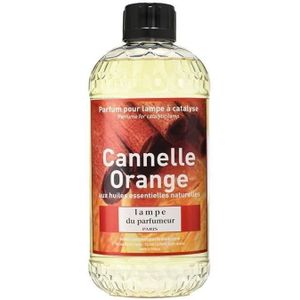 DÉSODORISANT INTÉRIEUR Recharge pour lampe à parfum - 500 mL - cannelle orange