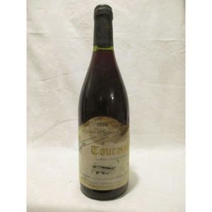 VIN ROUGE touraine gibault gamay (b2) rouge 1986 - loire - t