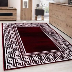 tapis rouge blanc versace cdiscount