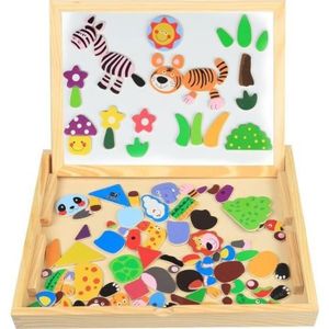 PUZZLE Puzzle en Bois Magnétique - BABY - Jouets Educatif