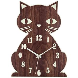 Pendule En Forme De Chat Cdiscount