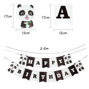 Decoration Anniversaire Panda Cdiscount
