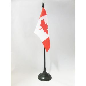 DRAPEAU - BANDEROLE Drapeau de table Canada 15x10cm - canadien Haute q