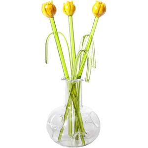 VASE - SOLIFLORE Fleurs Artificielles (Jonquilles, Coquelicots, Etc