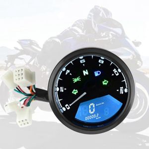 Compteur kilométrique LCD pour moto KIMISS Digital LCD 15000RPM