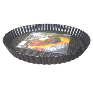 DE BUYER cercle a tarte perfore cannele 24cm ht 3cm 3030.24