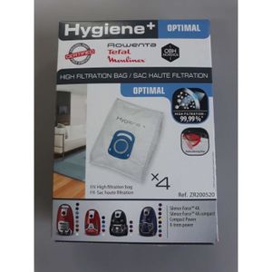 Miele Hyclean 3d Efficiency Gn Srie Sacs Aspirateur, Pour Bien Retenir La  Poussire Aspire L'interieur De L'aspirateur, Bleu4 Sacs