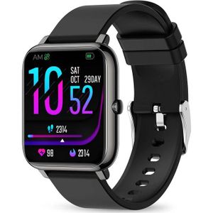 Montre connectée sport Montre Connectée Smartwatch Cardiofrequencemètre Moniteur De Sommeil Pression Artérielle Compatible Android Ios Pour Homme Fe[J911]