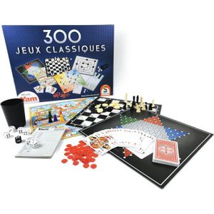 JEU SOCIÉTÉ - PLATEAU Schmidt Spiele 88304 300 Jeux Classiques,Collectio
