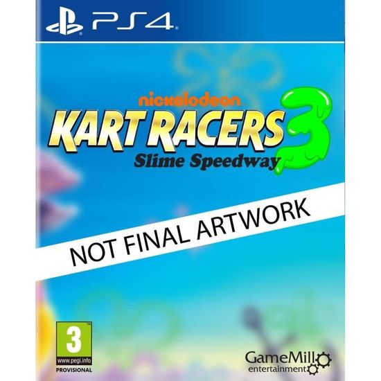 Nickelodeon Kart Racer 3 Slime Speedway Jeu PS4