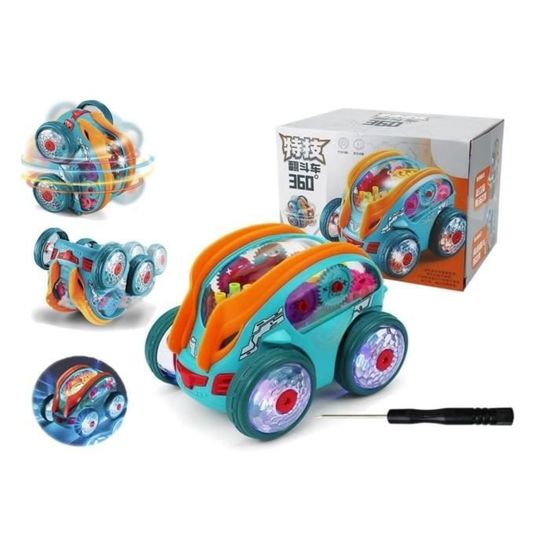 Cadeau Enfant 5 Ans Voiture Télécommandée Mini 2,4 GHz - Cascades 360°, 4WD - Pour Enfants 3-12 Ans - Cadeau Anniversaire Ou Noël Cadeau Garçon Fille
