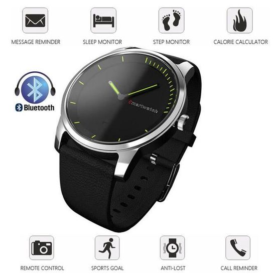 Etanche IP68 N20 Montre Smart Watch Bluetooth 4.0 Entierement Arrondi Bluetooth Montre Pour la Baignade Iphone Android telephones. Cdiscount Telephonie