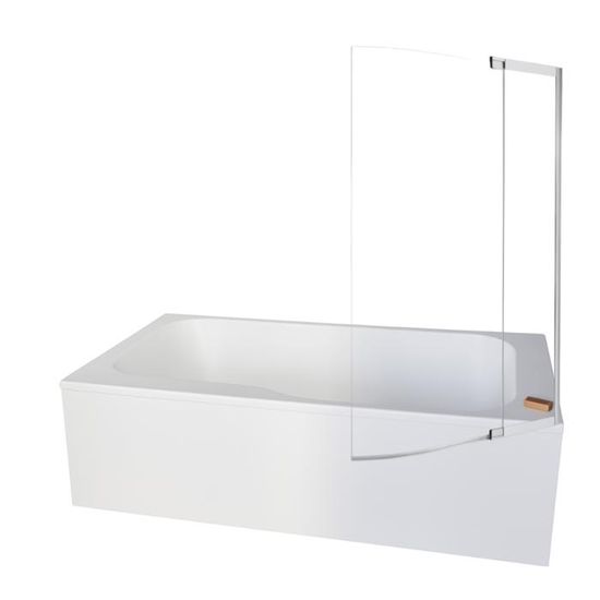 Baignoire bain douche JACOB DELAFON Malice antidérapante + tablier