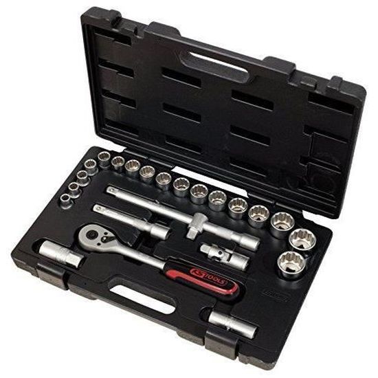 KS Tools Stecknuss 1/2 Zoll – Lange 6-kant Stecknuss Für Anspruchsvolle Einsätze