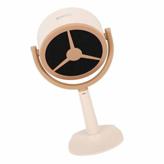 Hotte De Bureau Compacte Et Portable à 2 Vitesses Alimentée Par USB Pour Appartement 5 V 8 W, Tasse De Stockage D'huile Amovible, Mini Hotte Pour Camping-car, Noir Doré