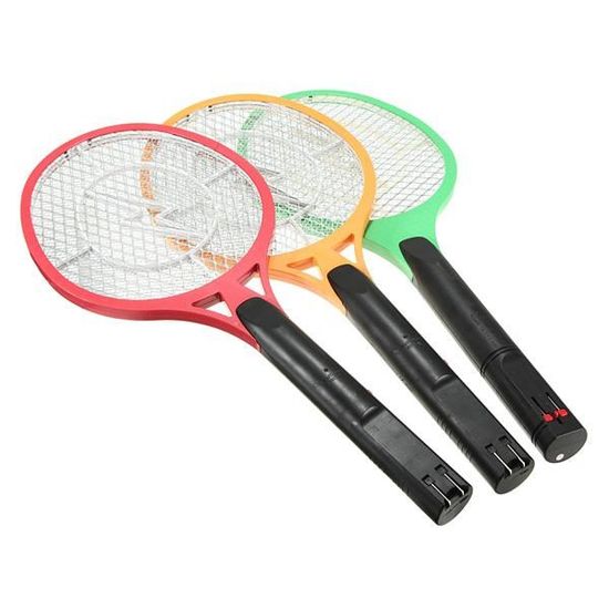 Raquette /électrique anti insectes Moustiques mouches et gu/êpes Rapide et s/ûr