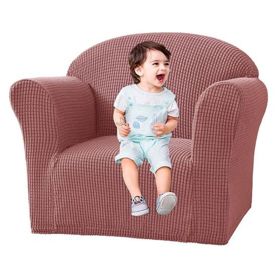 Housse De Canapé Pour Enfants Extensibles Fauteuil D'enfant Doux, Housse De Protection De Meubles Pour Canapé De Bébé ,Gris - Maison