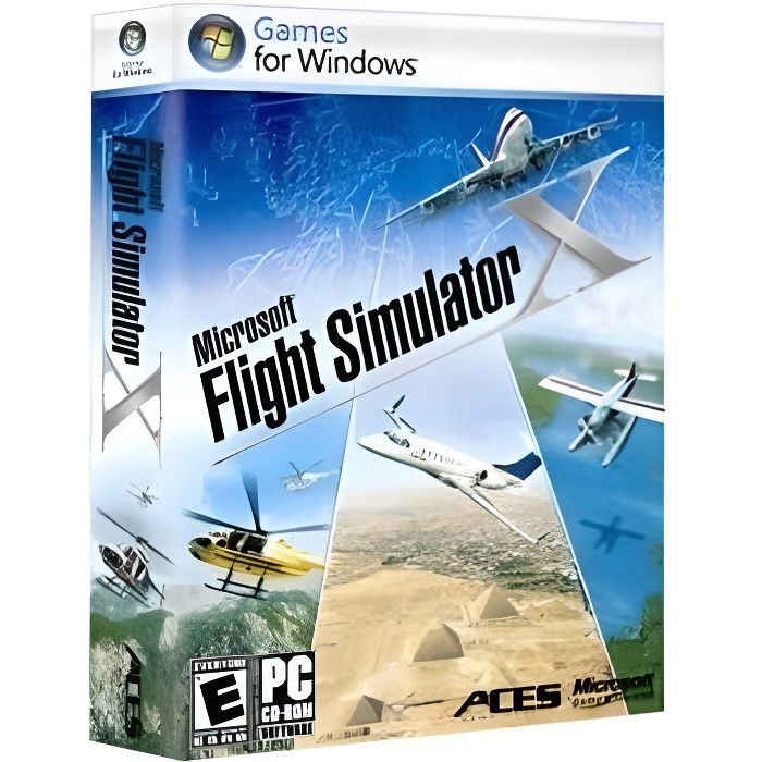 Microsoft Oem Flight Simulator X Deluxe / PC Dvd-Rom Article -Ap