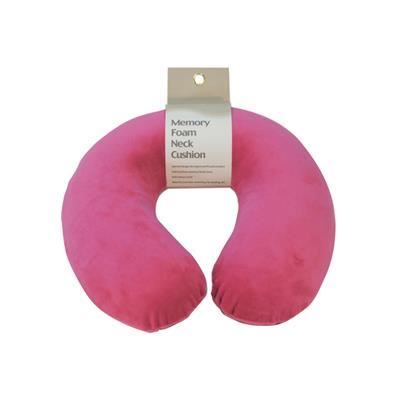 Coussin Repose Nuque à Mémoire de Forme (Couleur Rose)