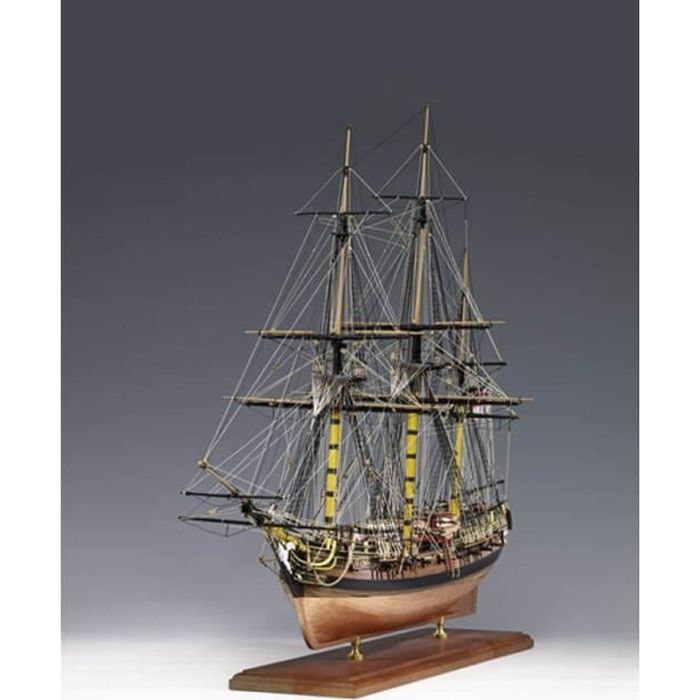 Maquette bateau en bois : HMS Pegasus Coloris Unique
