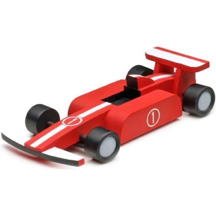 Maquette voiture : Mon premier kit en bois : Formule 1 Coloris Unique