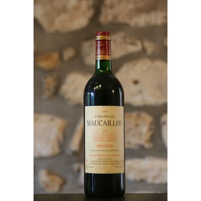 Vin rouge, Château Maucaillou 1993 Rouge