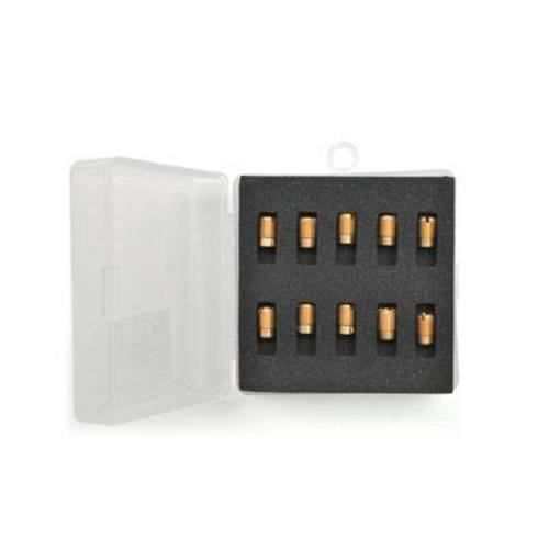 COFFRET DE 10 GICLEURS DIAMETRE 6mm EN 75-78-80-82-85-88-90-92-95-98 POUR CARBURATEUR GURTNER - KEIHIN