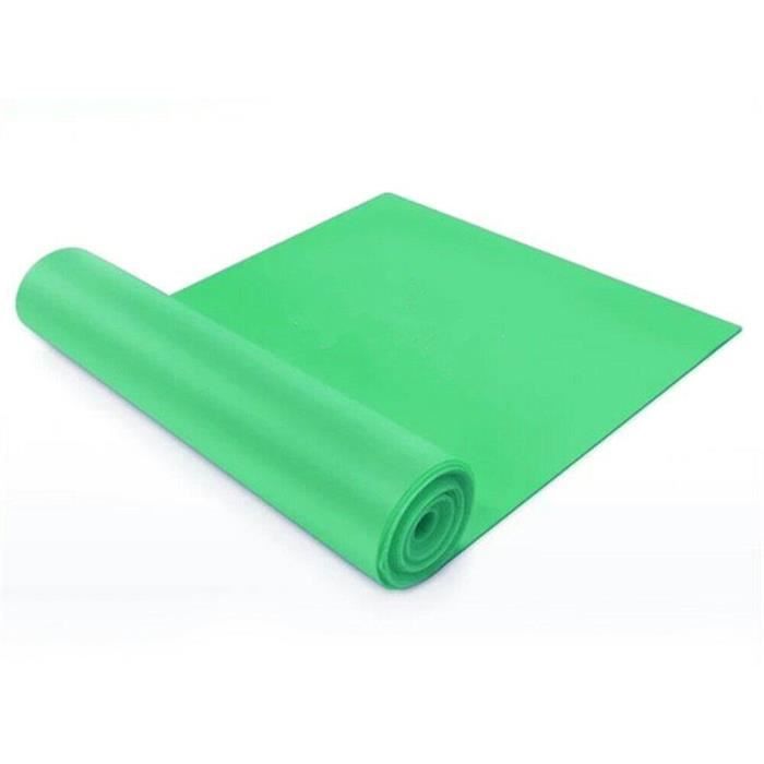 1.5-2m Bandes de résistance Theraband Physio Ballet Pilates Yoga Gymnastique Bandes - 1.5M (Vert)