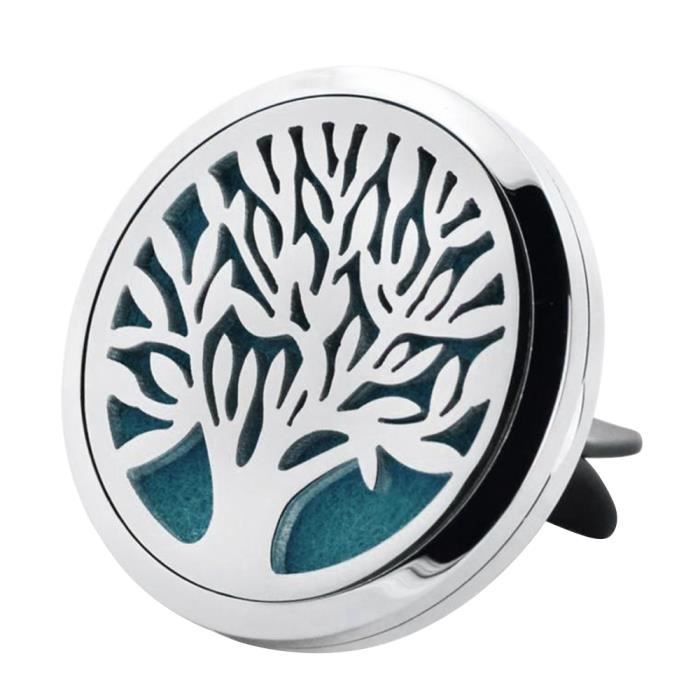 Type de cadeau de médaillon de diffuseur d'huile essentielle de diffuseur d'air de voiture élégant