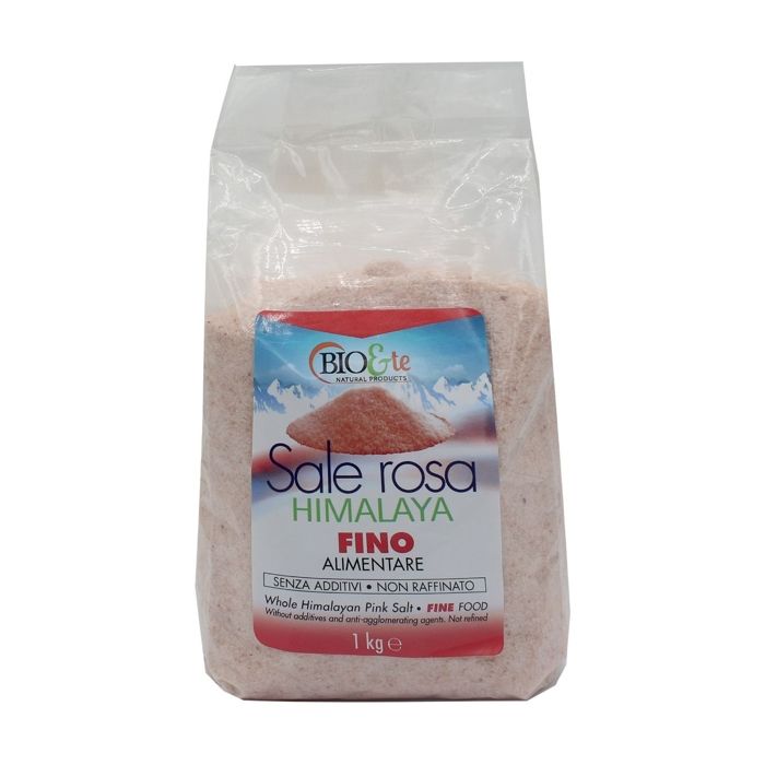 BIO&TE - Sel fin rose de l'Himalaya 1 kg de poudre
