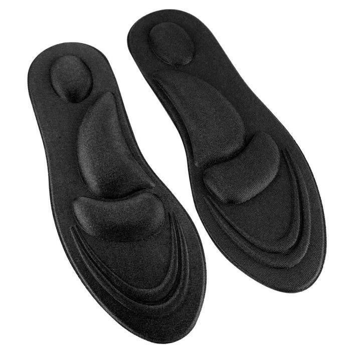 Fdit semelle de chaussure Semelles orthopédiques Pieds plats Support de voûte plantaire Semelle intérieure en mousse à mémoire