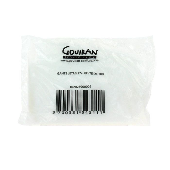 Beautélive, Gants jetables x 100 Blanc Jetable- Matériel de coiffure Coloration Cheveux