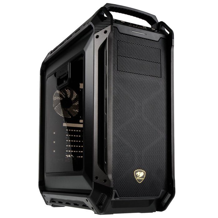 Cougar Panzer MAX - Pleine tour - ATX étendu - pas d'alimentation (ATX - PS-2) - métallisé - USB-Audio