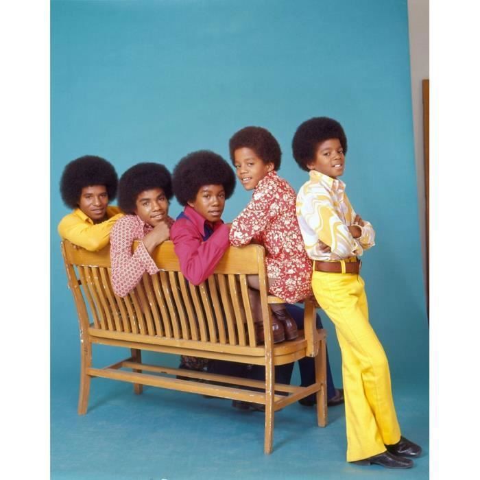 Poster Affiche Michael Jackson Jackson 5 1972 Chanteur Pop Star Celebrite 31cm x 39cm