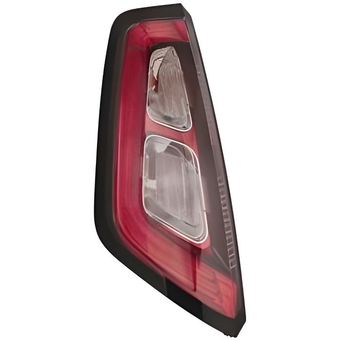 Feu arrière gauche FIAT PUNTO III depuis 2012 >, contour rouge, à Led,