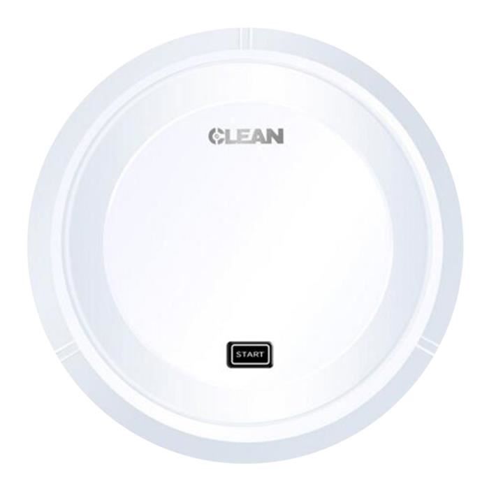 Aspirateur Robot Ultra Mince Et Intelligent Rechargeable blanc