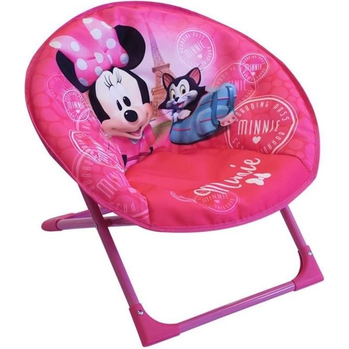FUN HOUSE 712811 DISNEY MINNIE Siège lune pliable pour enfant