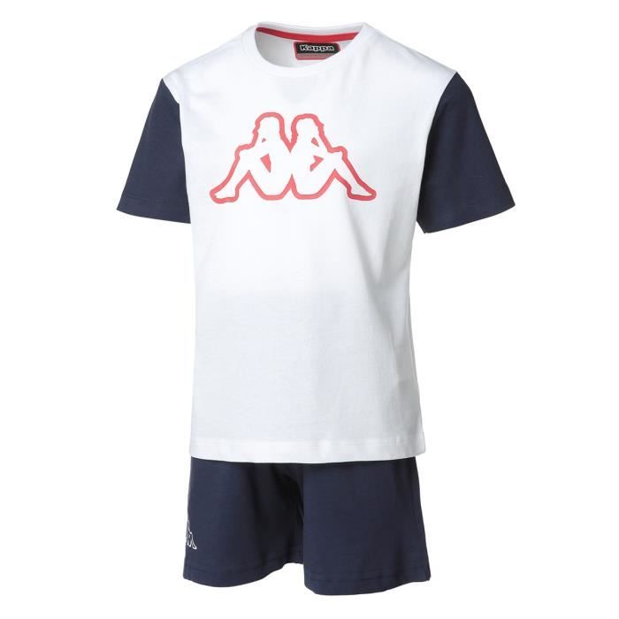KAPPA Pyjashort Shoups Blanc/Bleu Enfant