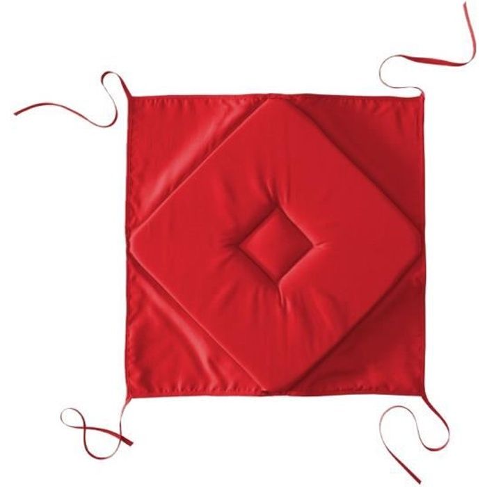 Galette de chaise 40x40 cm Pomme d'Amour
