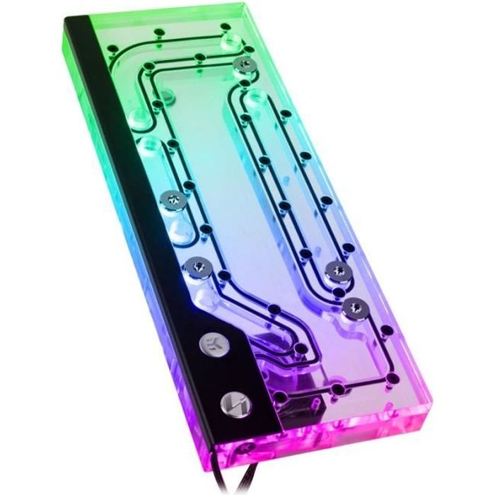 lian li lian li o11d distro block g1 verteilerplatte - inkl. pumpe, drgb noir noir Noir